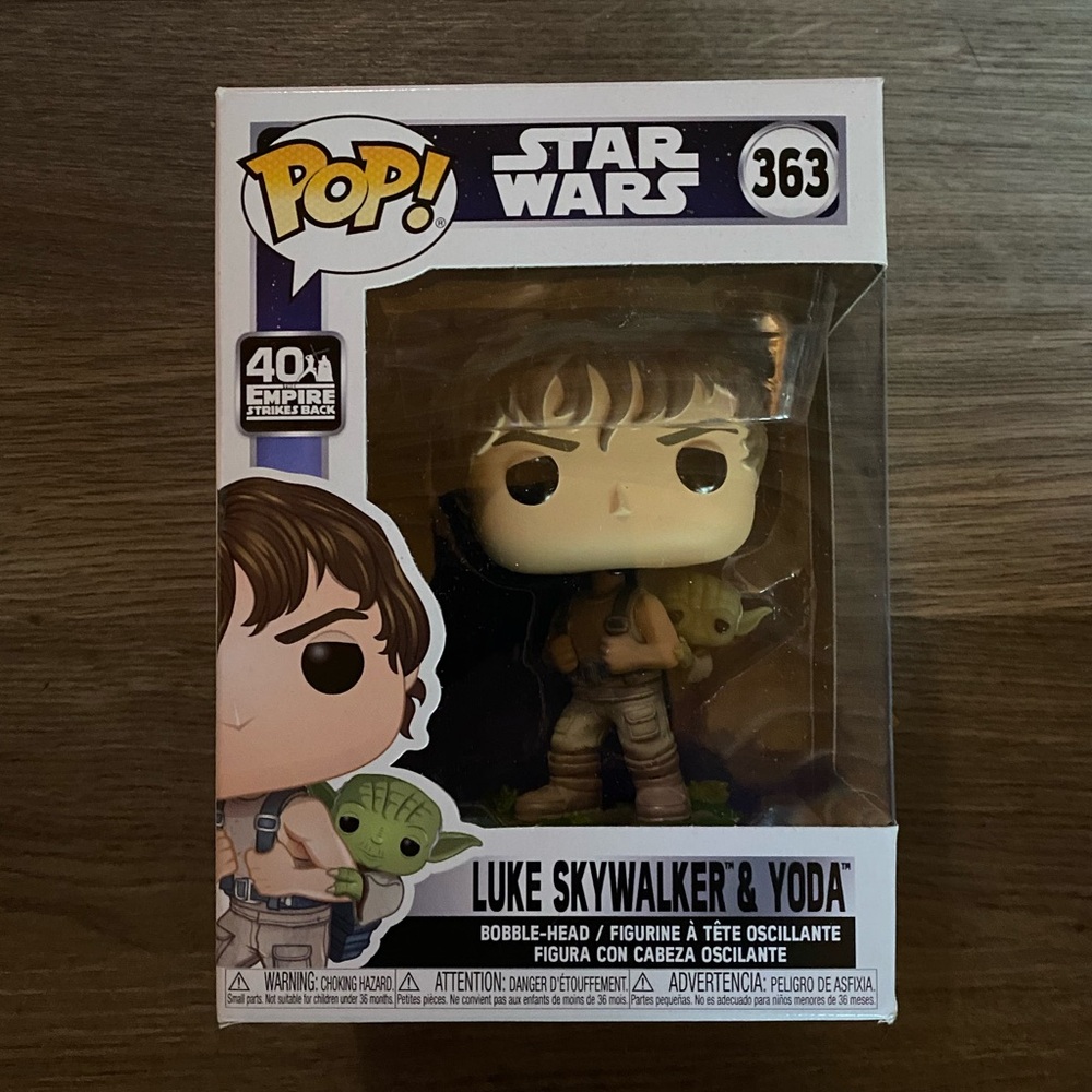 Funko Pop Star Wars Luke & Yoda Figure